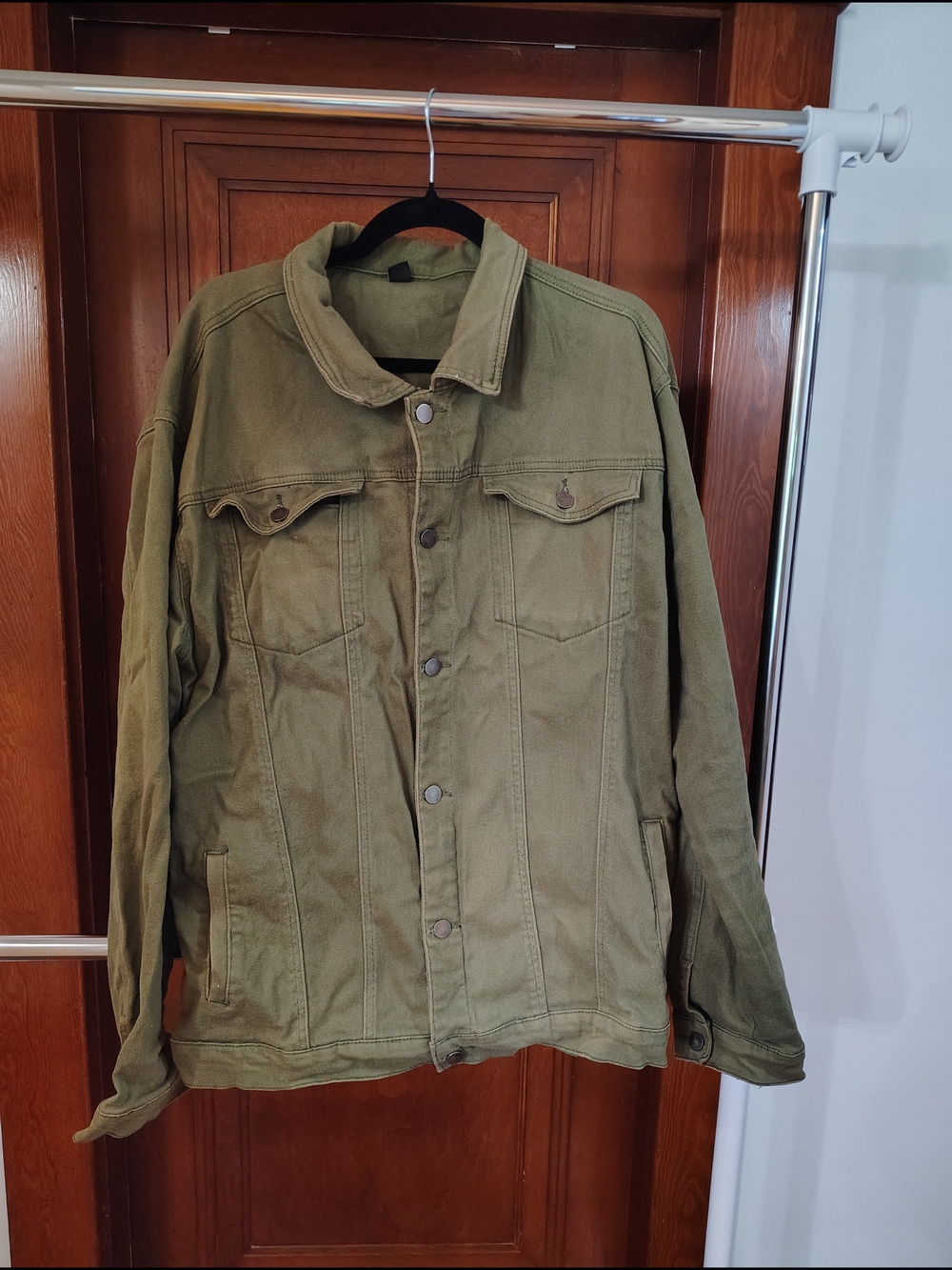 Men's Olive Green Utility Jacket